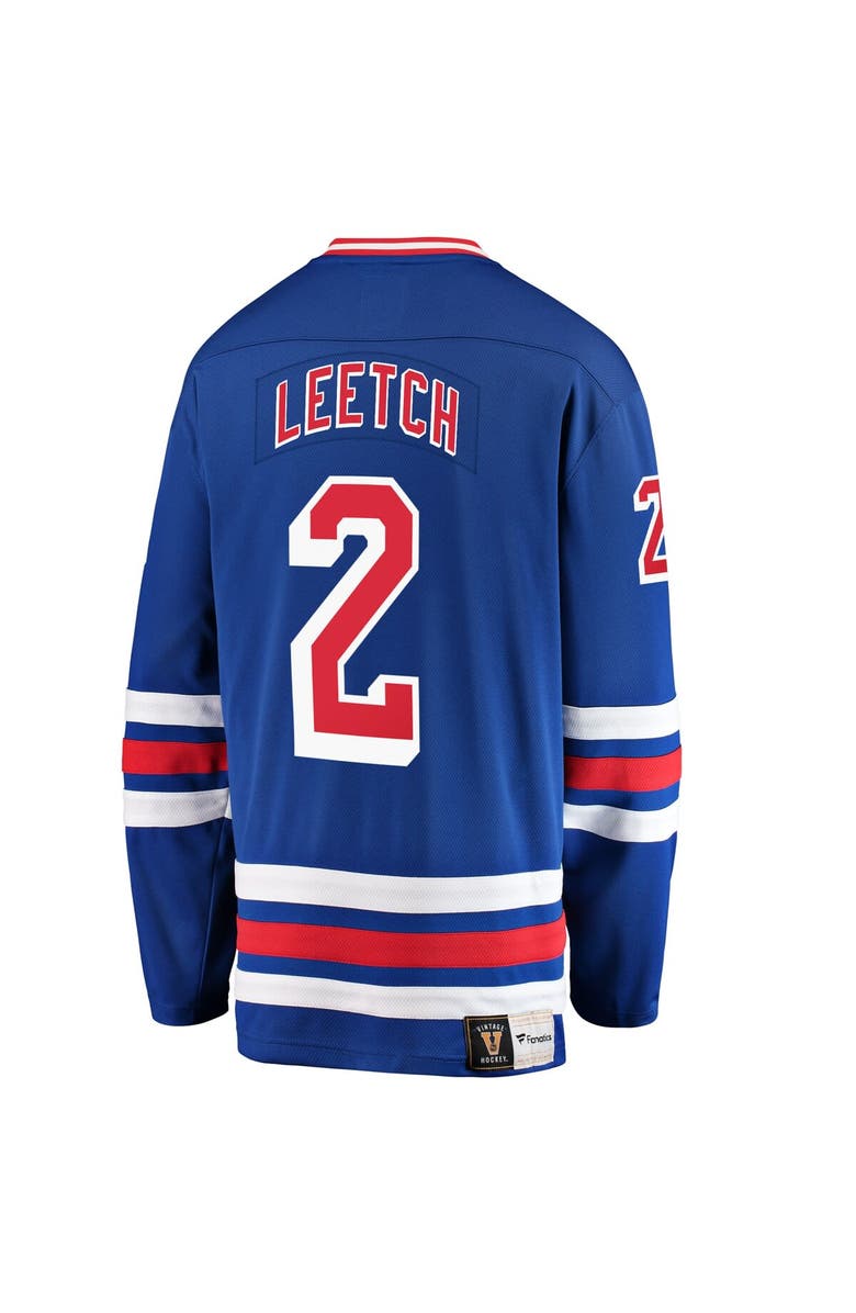 FANATICS Men's Fanatics Branded Brian Leetch Blue New York Rangers Premier Breakaway Retired Player Jersey, Alternate, color, 