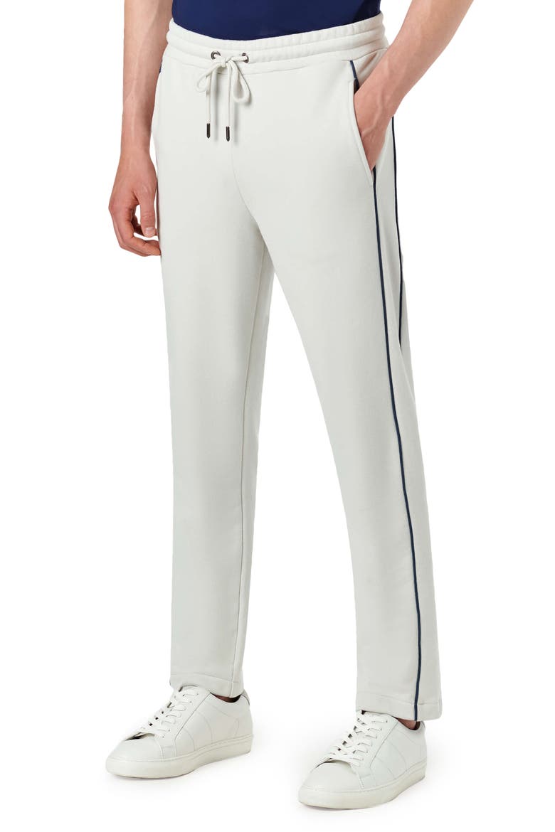 Comfort Drawstring Cotton Joggers, Main, color, STONE