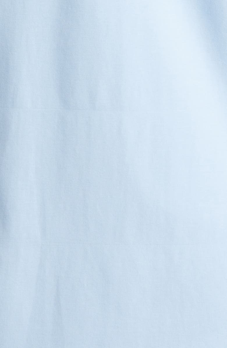 Emanuel Berg 4Flex Modern Fit Knit Button-Up Shirt, Alternate, color, Light Blue