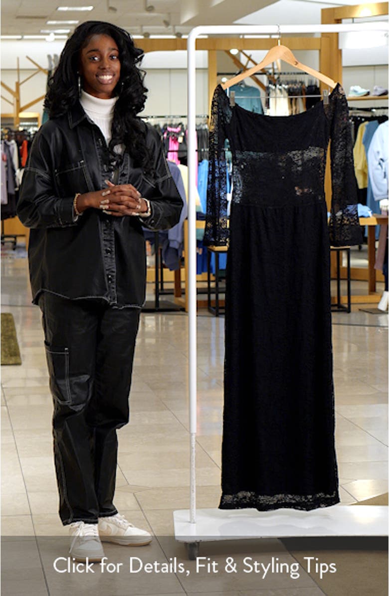 Pinot Grigio Lace Off the Shoulder Top, sales video thumbnail