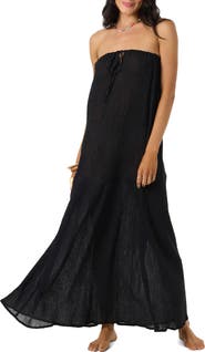 O'Neill Janey Strapless Cover-Up Maxi Dress