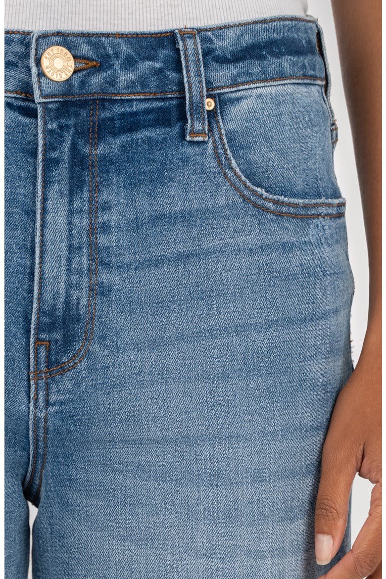 Sienna Cuffed High Waist Relaxed Straight Leg Jeans, Alternate, color, LOVE