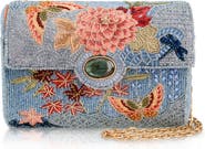 Mary Frances Accessories Lotus Mist Crossbody Handbag