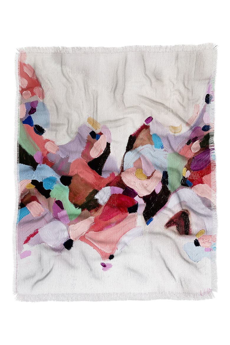 Laura Fedorowicz Where You Are Throw, Main, color, MULTI