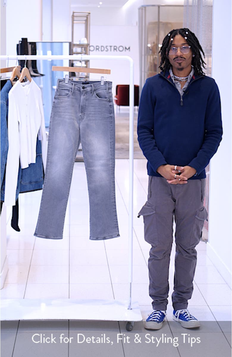 The Hustler High Waist Ankle Bootcut Jeans, sales video thumbnail