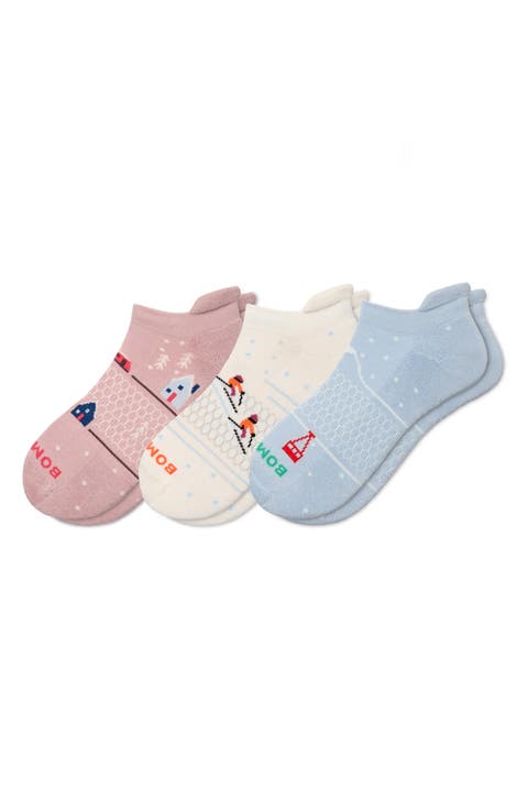 Original Assorted 3-Pack Cushion Ankle Socks