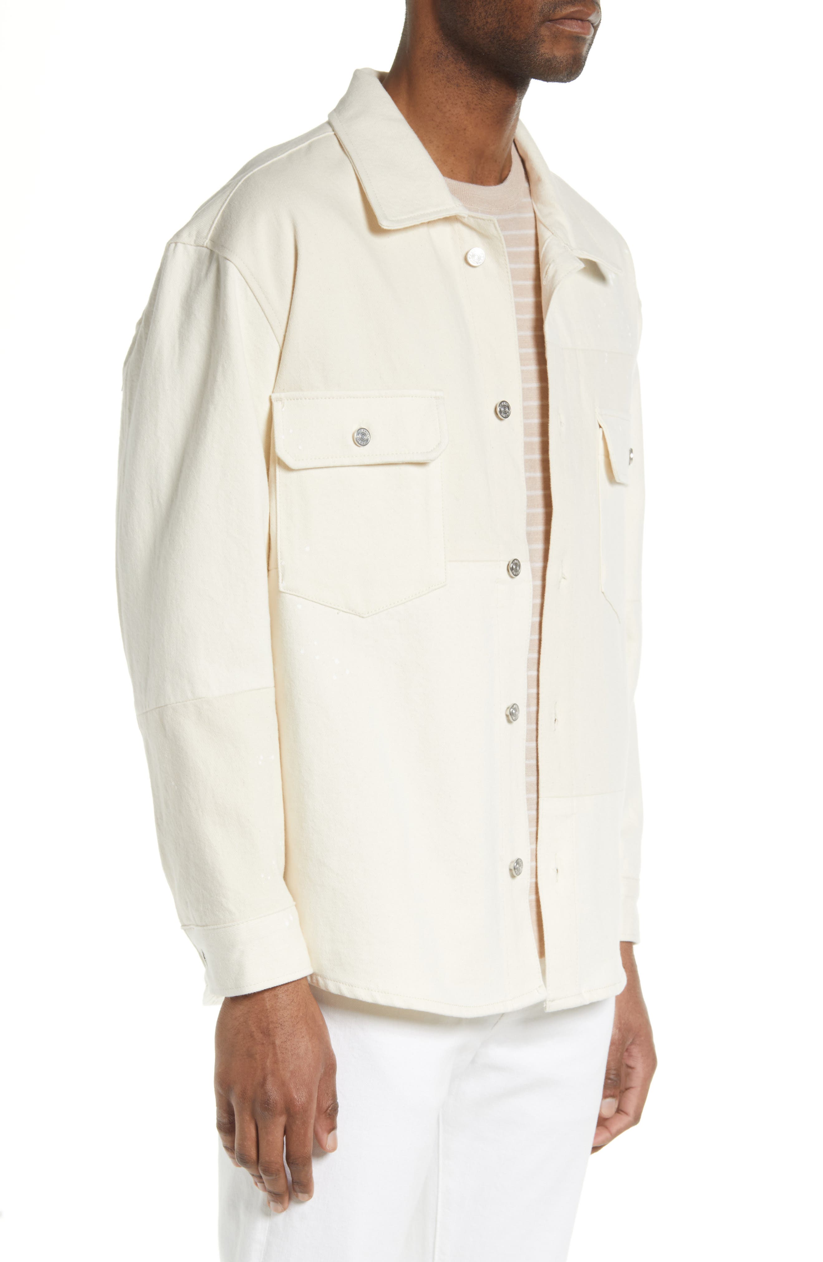 FRAME Men's Organic Cotton Overshirt (Men) | Nordstromrack