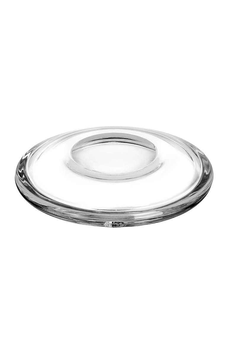 Caviar Dish Pora Caviale Discus, Main, color, Clear Crystal