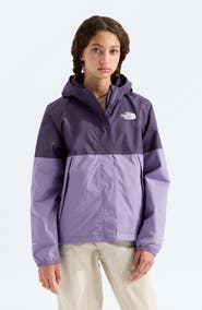 The North Face Kids' Antora Hooded Waterproof Rain Jacket