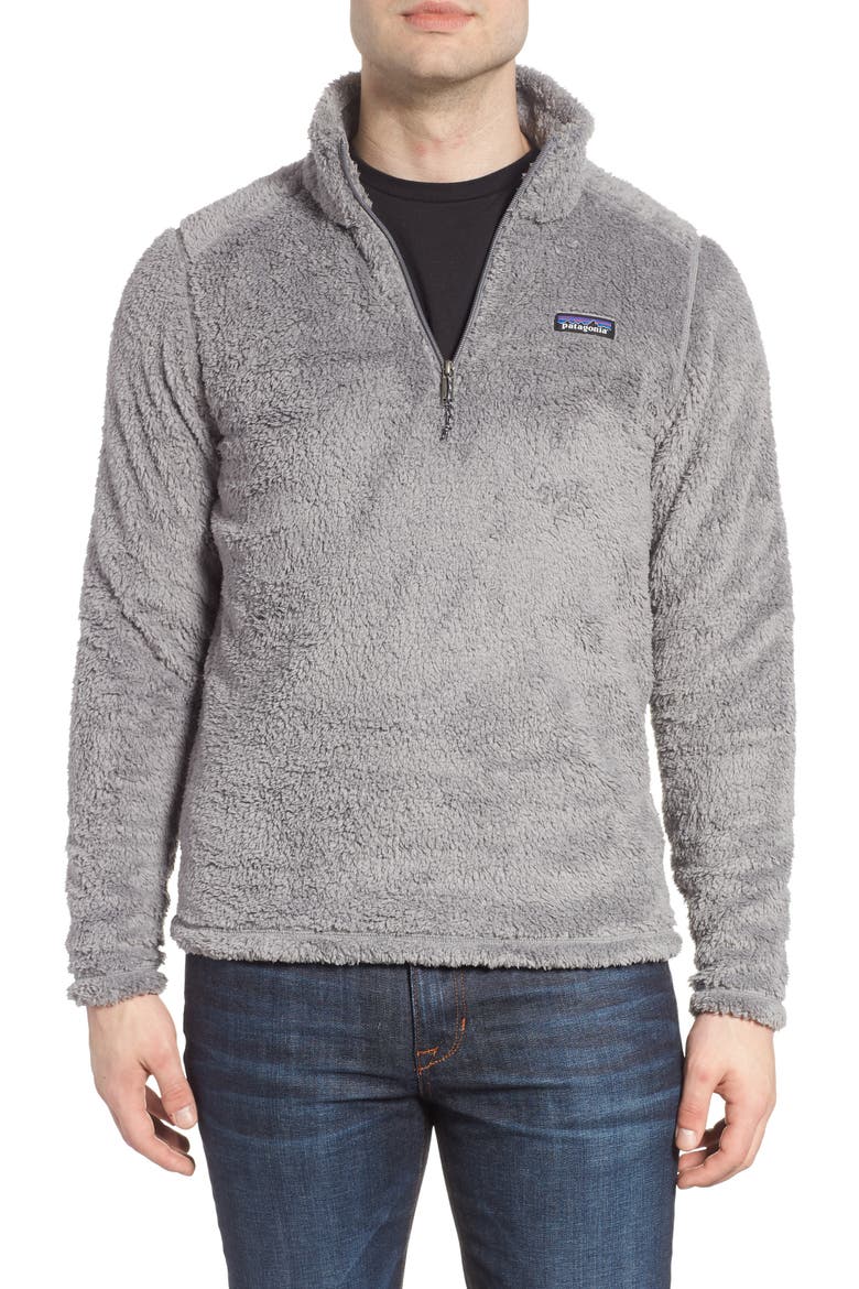Los Gatos Quarter Zip Pullover, Main, color, FEATHER GREY