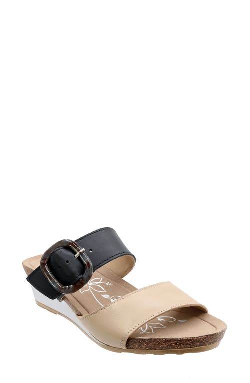 DAVID TATE DAVID TATE FANTASY PLATFORM WEDGE SLIDE SANDAL