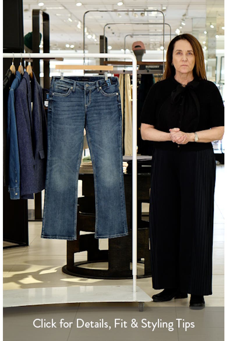 Tuesday Low Rise Slim Bootcut Jeans video