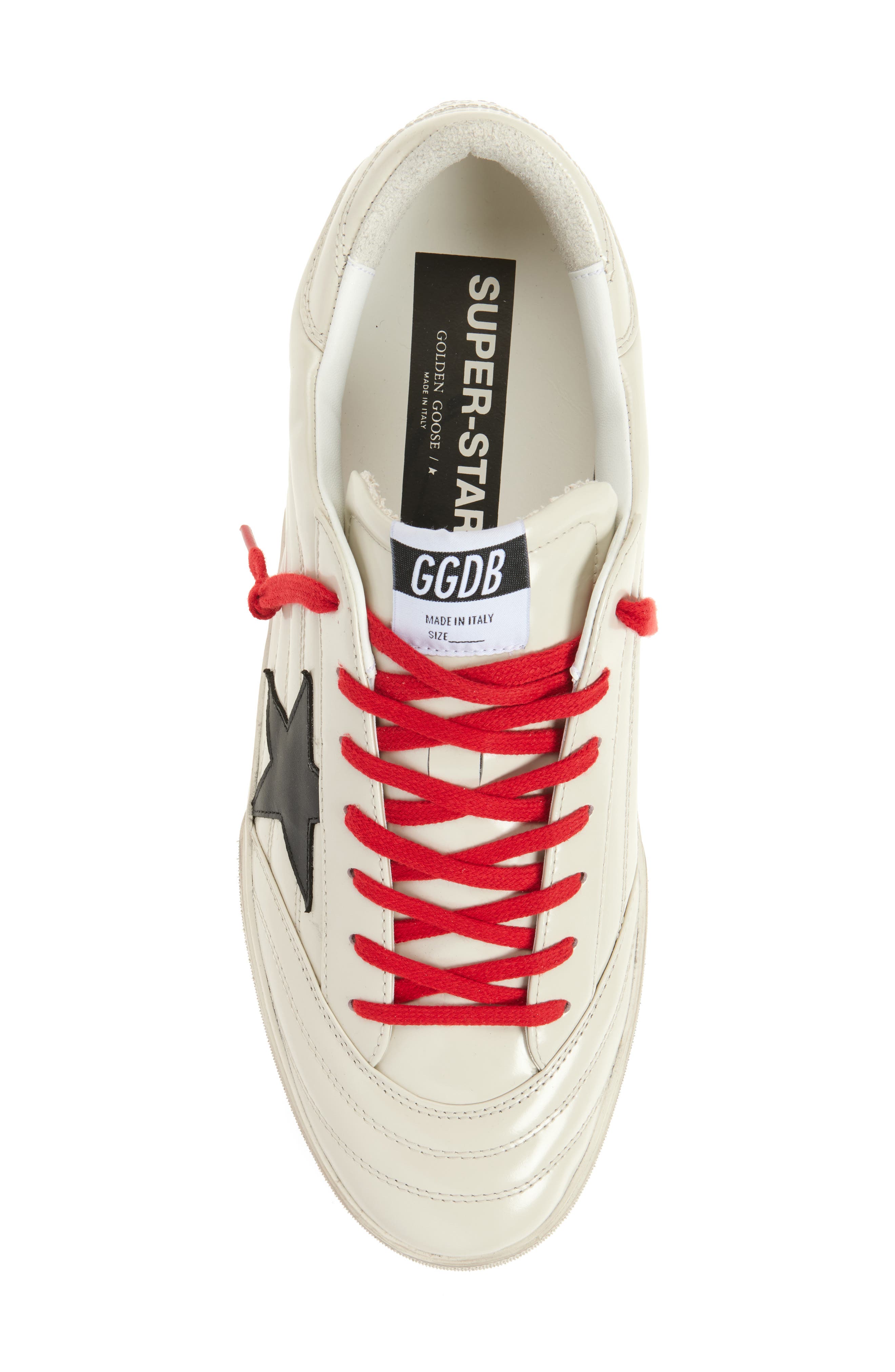 Golden Goose Super-Star Sneaker, Alternate, color, Beige/ Black