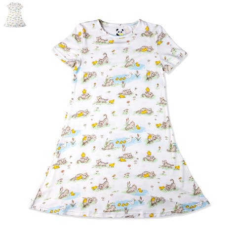Kids' Tiny Tails Tales Short Sleeve Dress