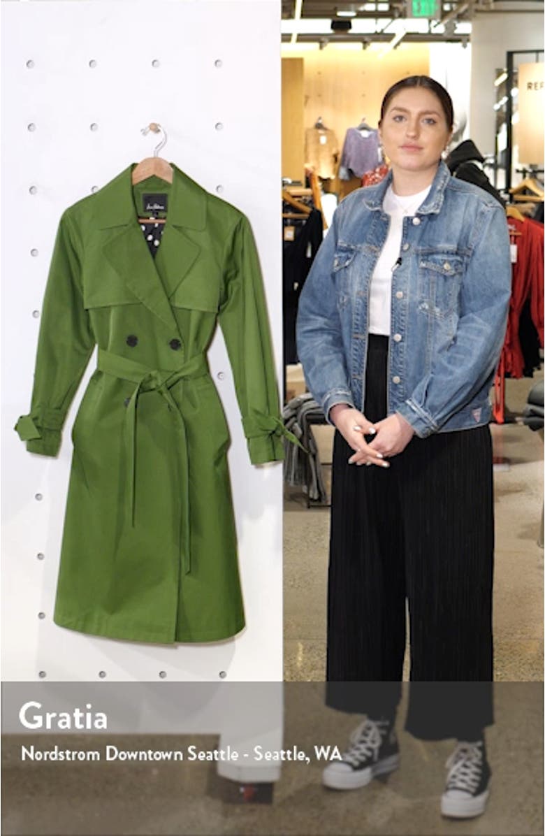 Double Breasted Trench Coat, sales video thumbnail