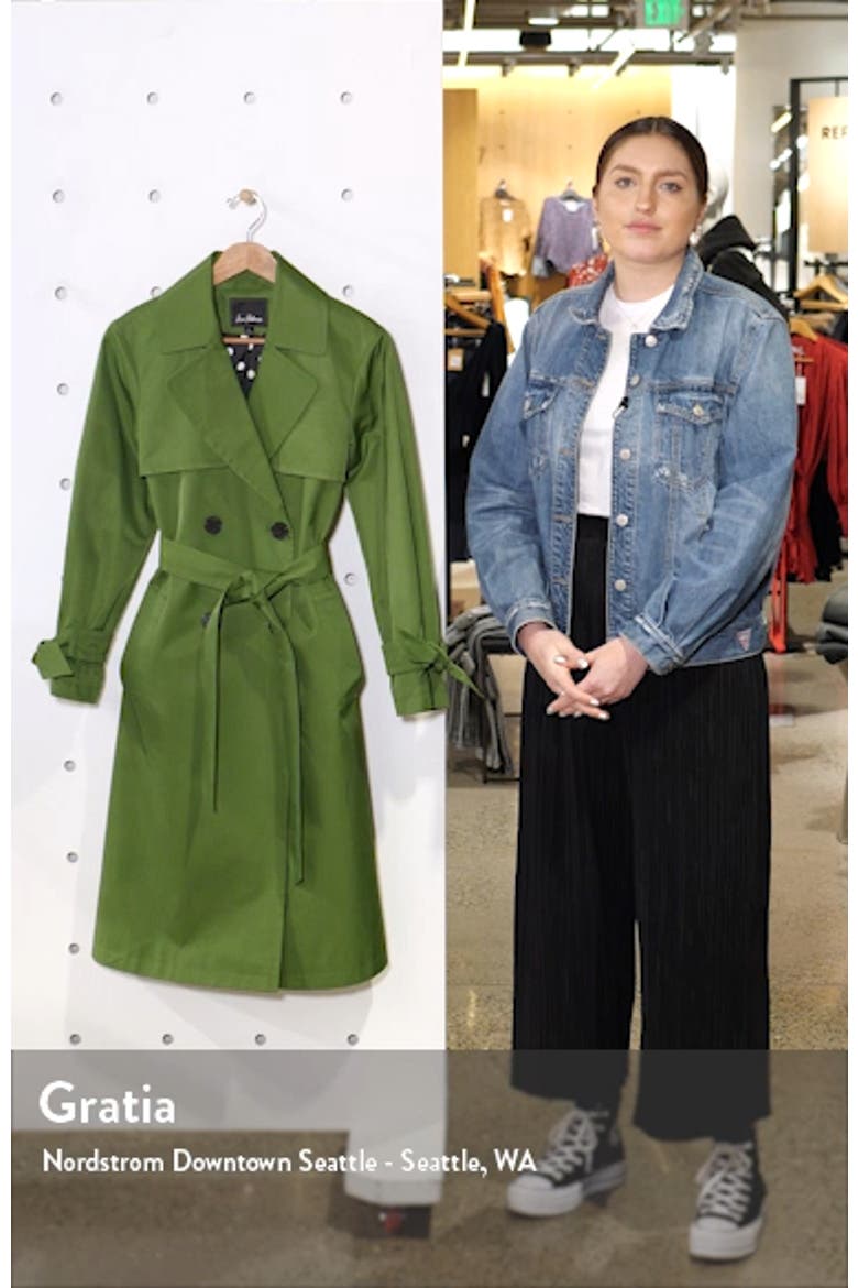 Double Breasted Trench Coat video