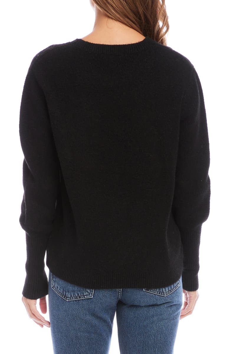 FIFTEEN TWENTY Blouson Sleeve Sweater, Alternate, color,