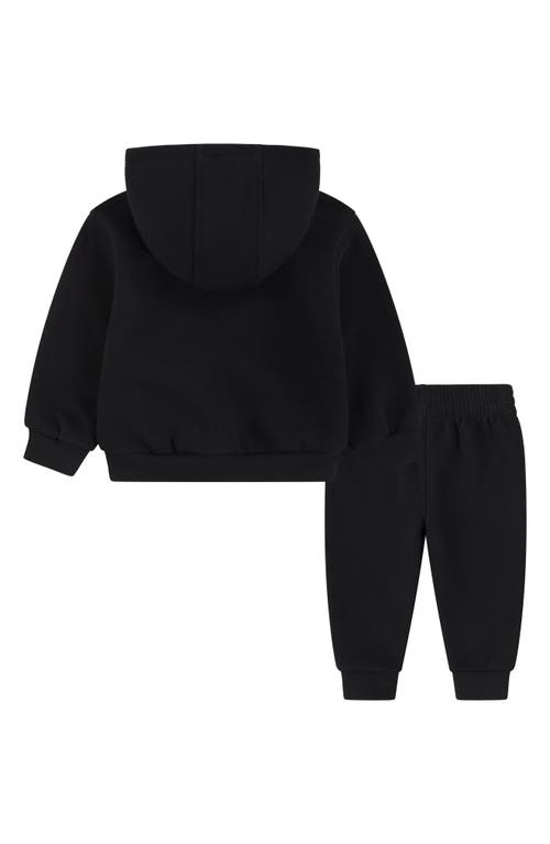 Nike Club Fleece Hoodie & Joggers In Black