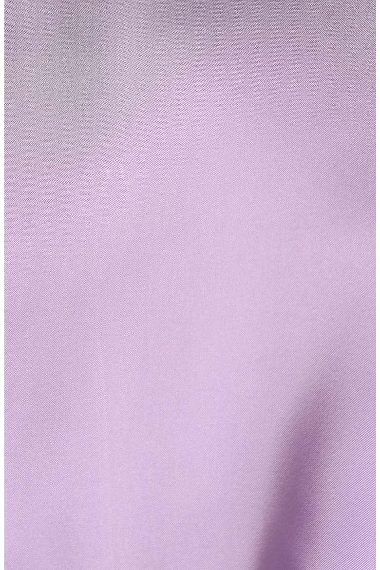 Emillia Balloon Sleeve Satin Minidress, Alternate, color, LAVENDER