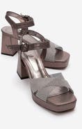 Prologue Shoes Bavena Platform Block Heel Sandal