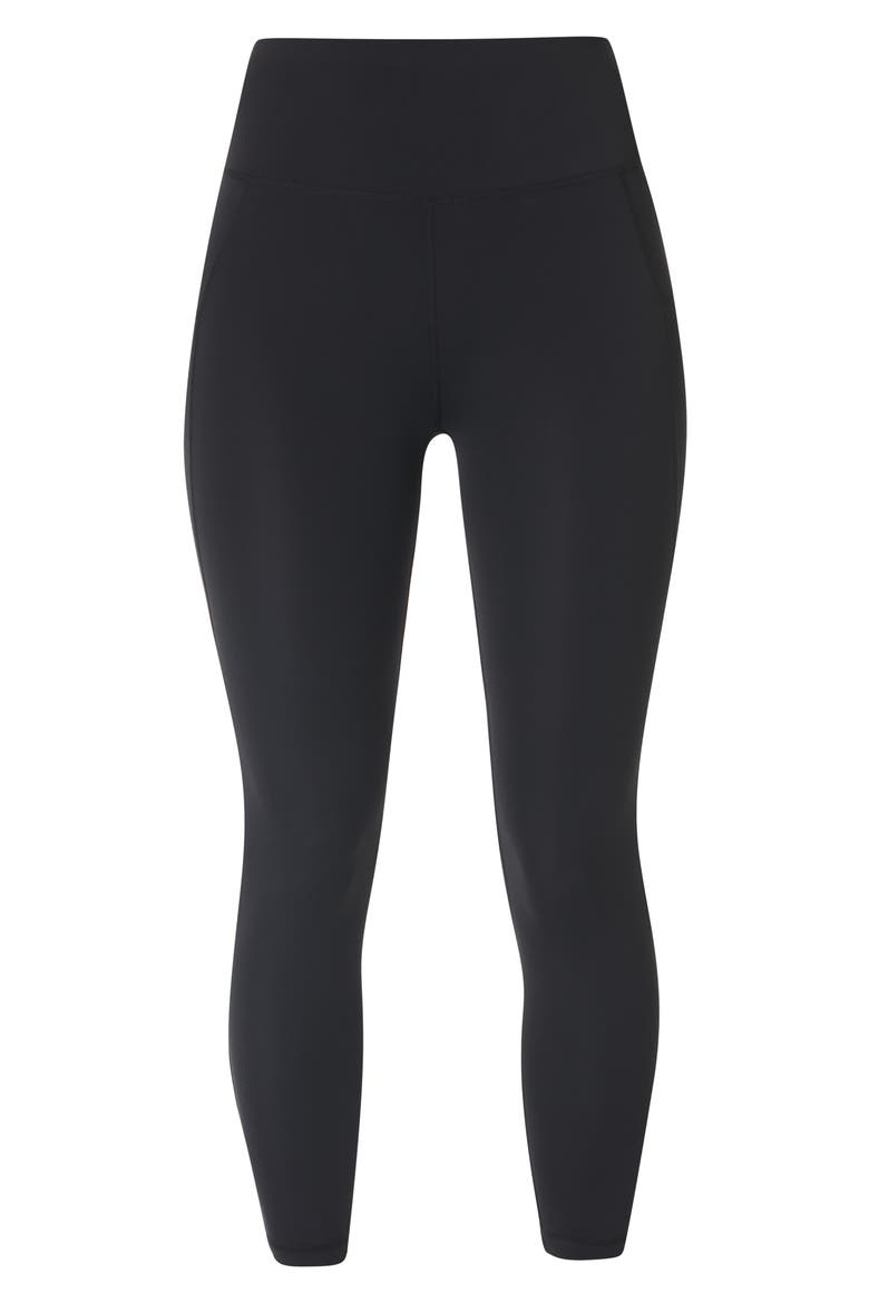 All Day Active Leggings, Alternate, color, BLACK