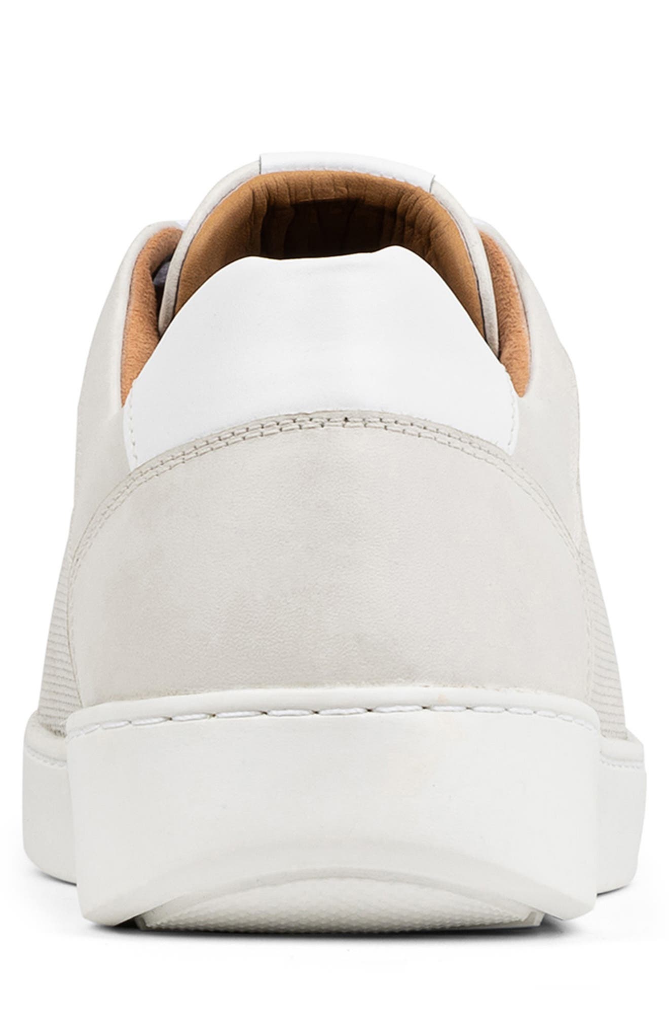 Perforated Sneaker, Alternate, color, WHITE/ WHITE