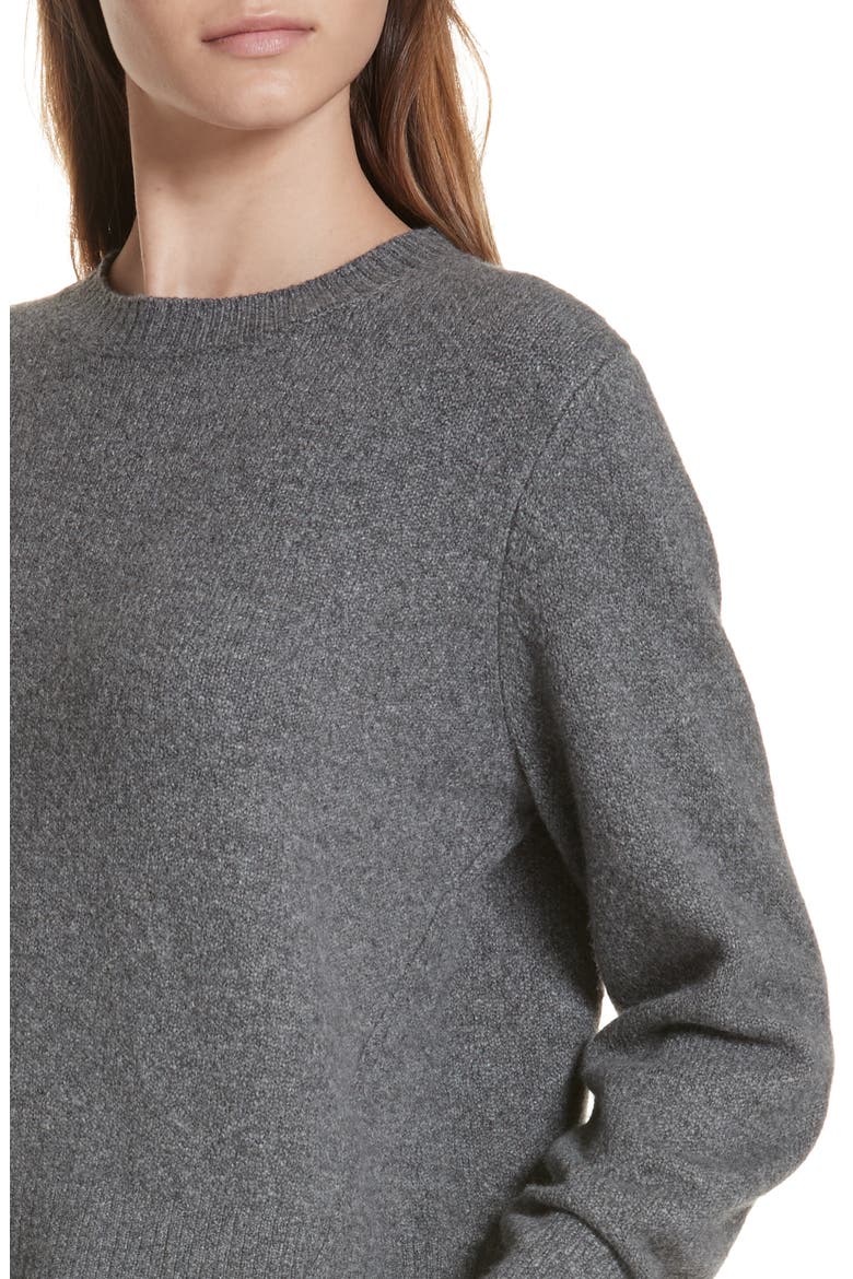 Puff Sleeve Sweater, Alternate, color, CHARCOAL