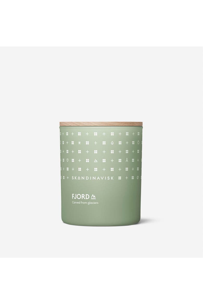 FJORD Scented Candle 200g, Alternate, color, Green