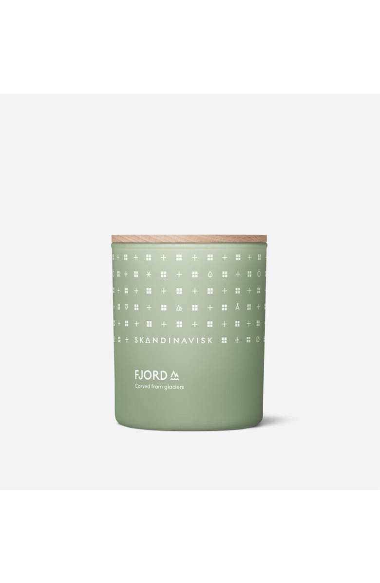 SKANDINAVISK FJORD Scented Candle 200g, Alternate, color, Green