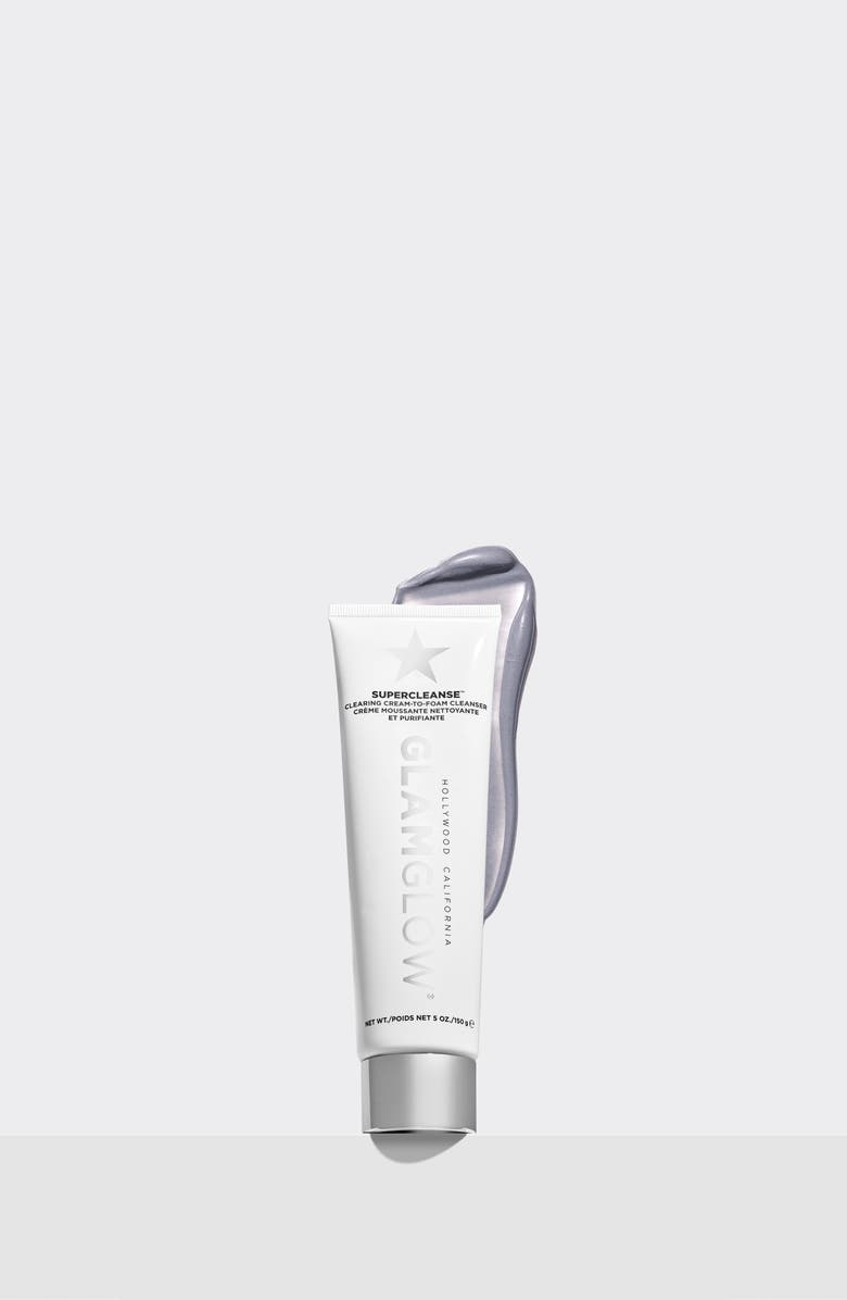GLAMGLOW<sup>®</sup> SUPERCLEANSE<sup>™</sup> Clearing Cream-to-Foam Cleanser, Alternate, color,