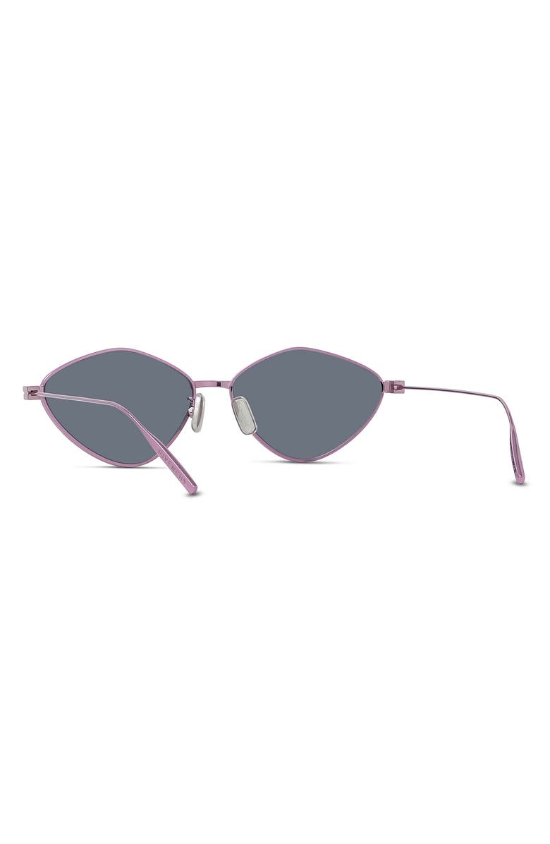 Givenchy GV Speed 57mm Geometric Sunglasses, Alternate, color, 