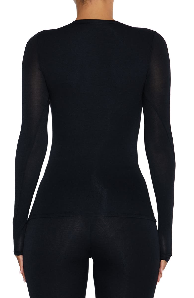 Naked Wardrobe Stretch Modal Top, Alternate, color,