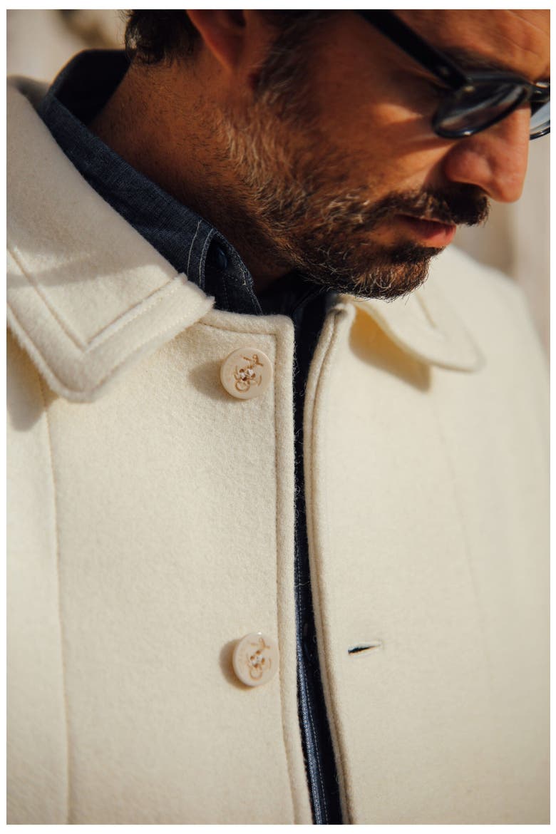 Donkey Virgin Wool Jacket, Alternate, color, OFF WHITE