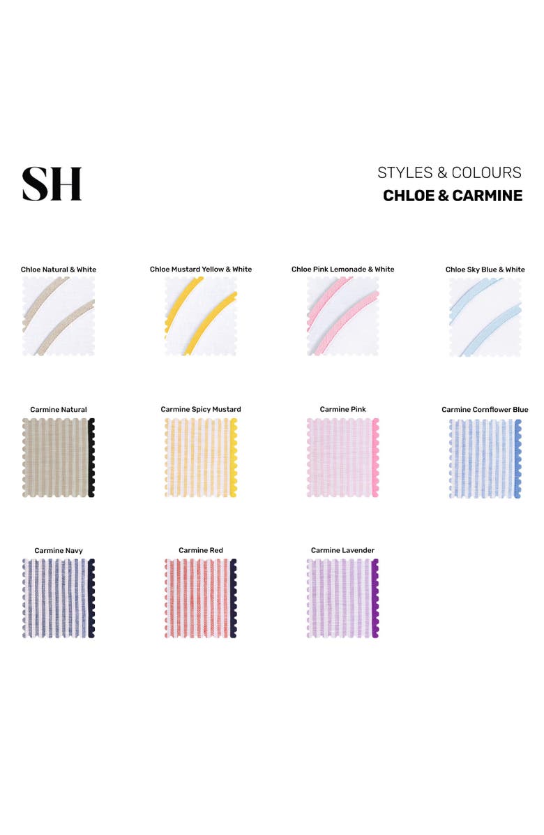 Solino Home Linen Dinner Napkins - Carmine, 20" x 20" Inch, Alternate, color, Cornflower Blue