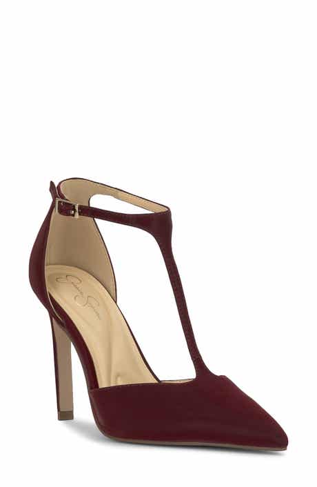 Jessica Simpson Willna T-Strap Pointed Toe Pump