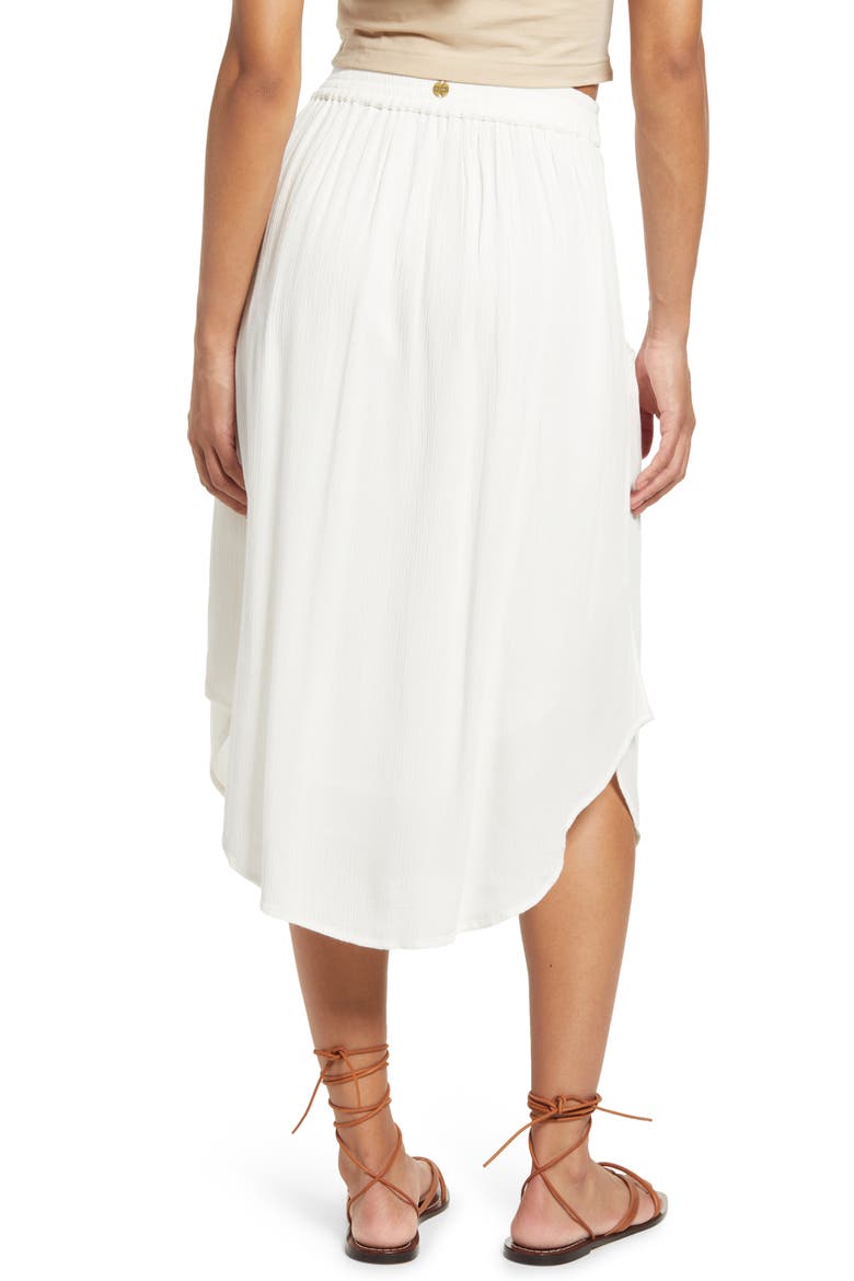 Classic Surf Gauze Skirt, Alternate, color, BONE