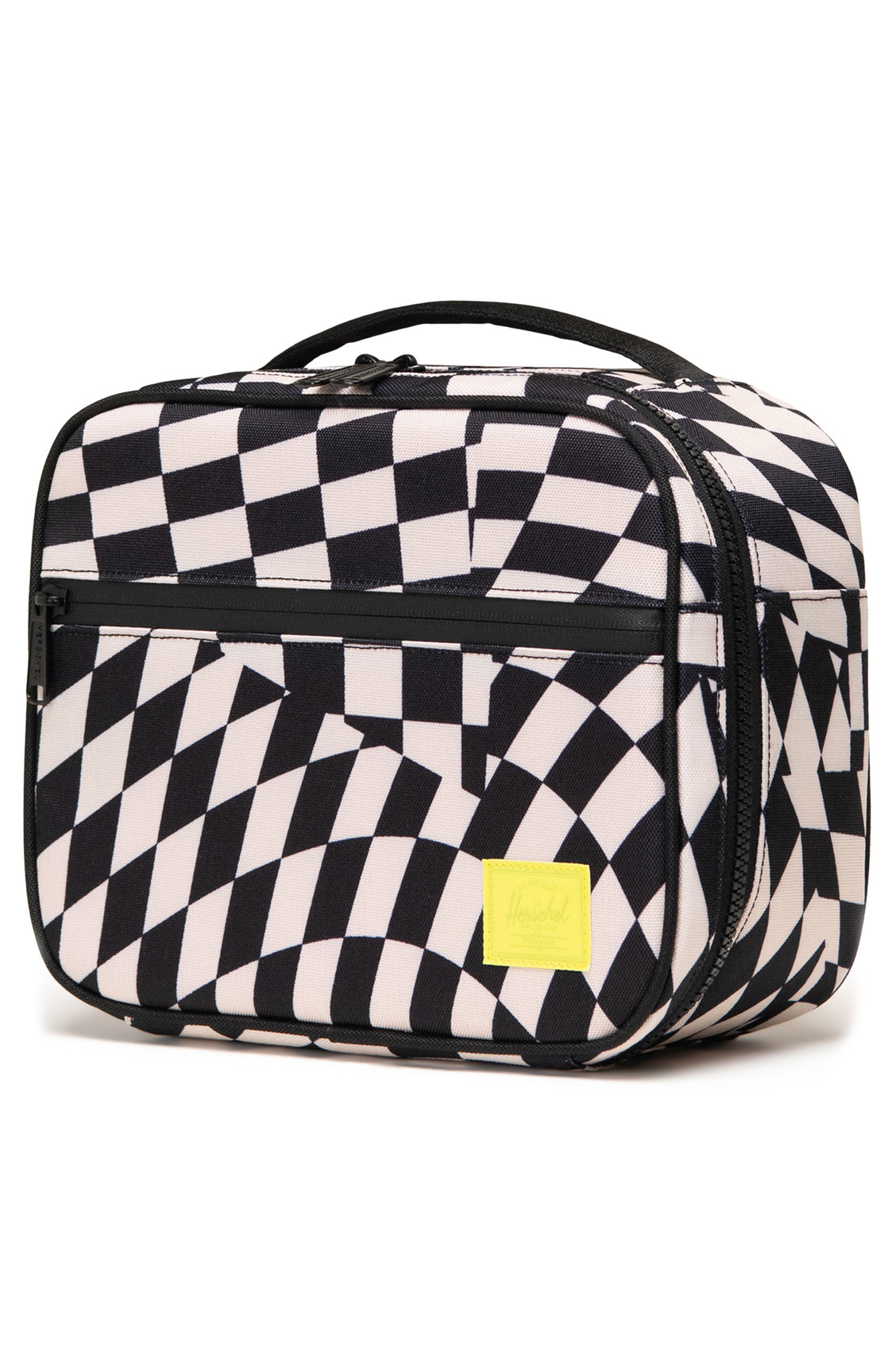 Herschel Supply Co. Kids' Pop Quiz Lunch Bag, Alternate, color, Warp Check