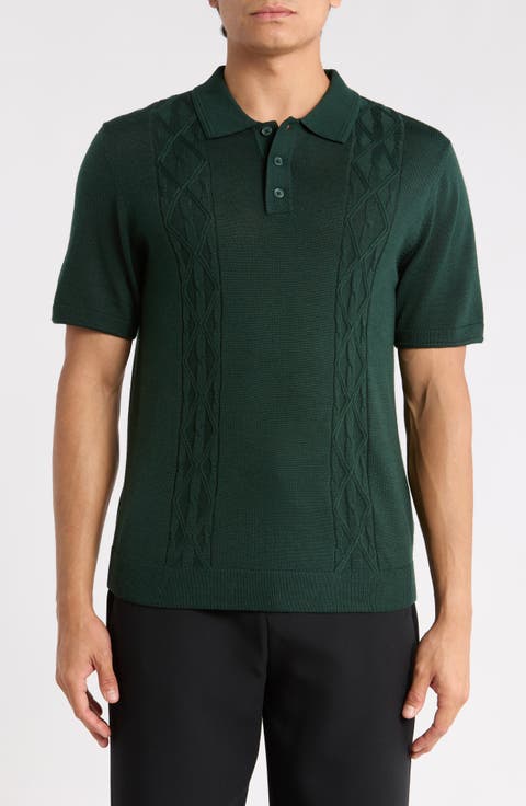 Wool Blend Polo