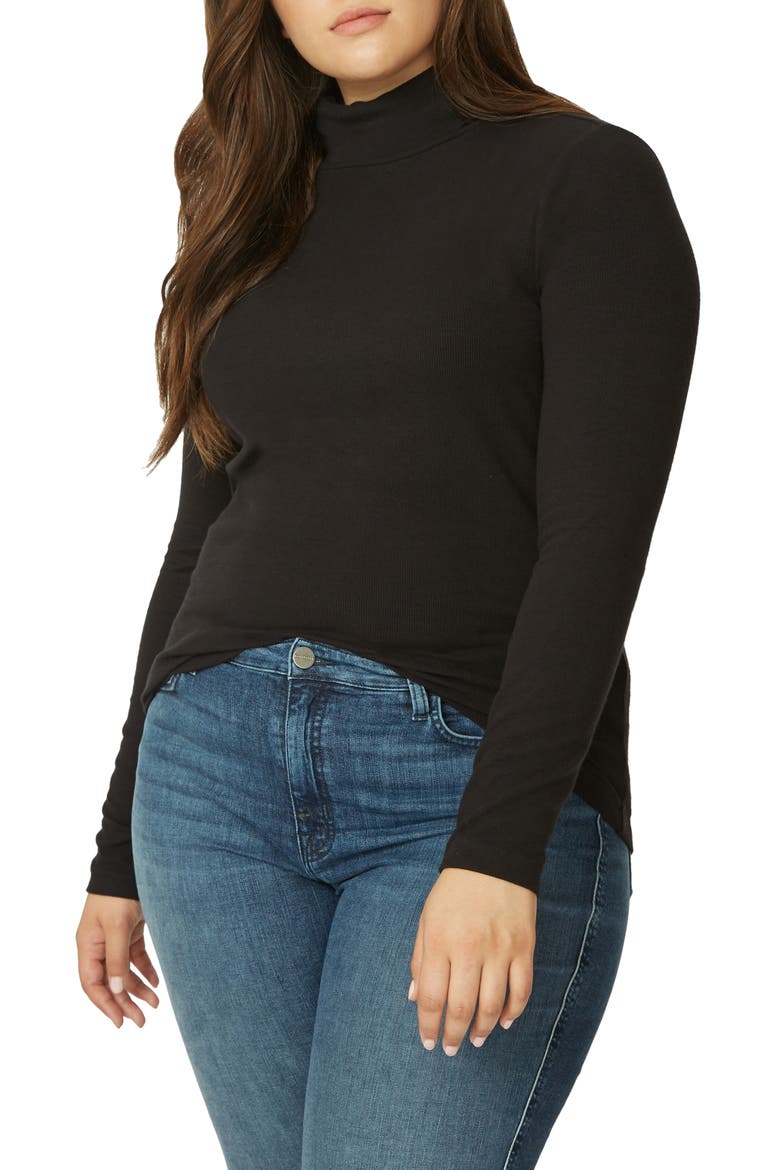 Essentials Turtleneck, Main, color, BLACK