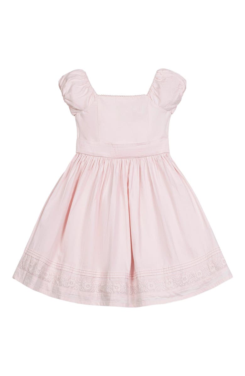 Hope & Henry Baby Girls' Organic Sateen Flower Girl Dress, Infant, Main, color, 