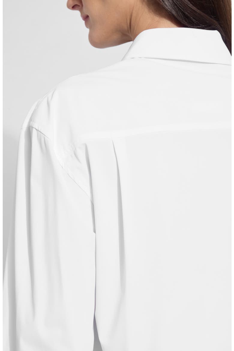 Desire Balloon Sleeve Shirt, Alternate, color, WHITE