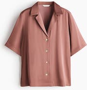 H&M Satin Resort Shirt