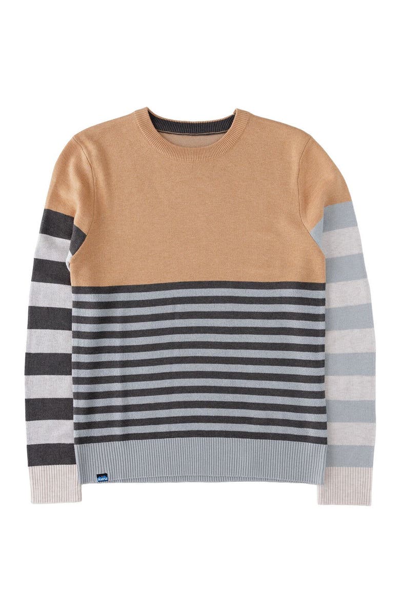 KAVU Hillrose Sweater - Women's, Main, color, Stripe Fuse