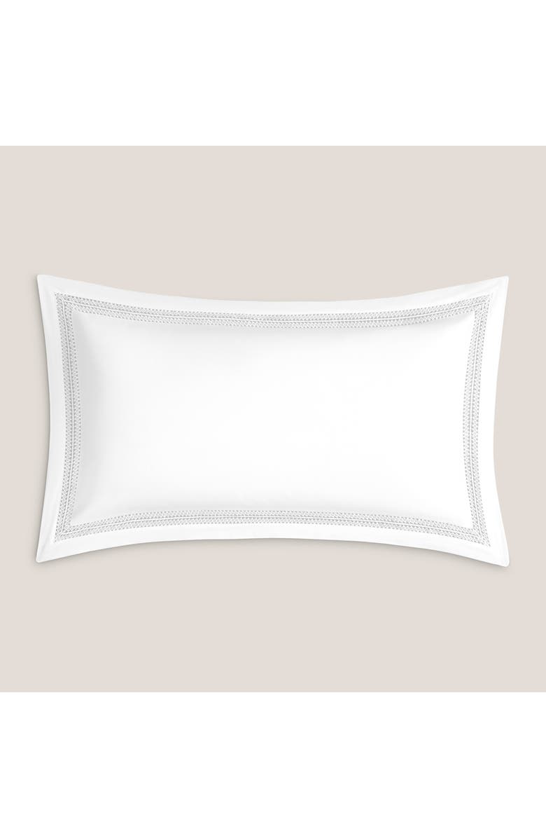 Togas Sevigny pillowcase, Alternate, color, White