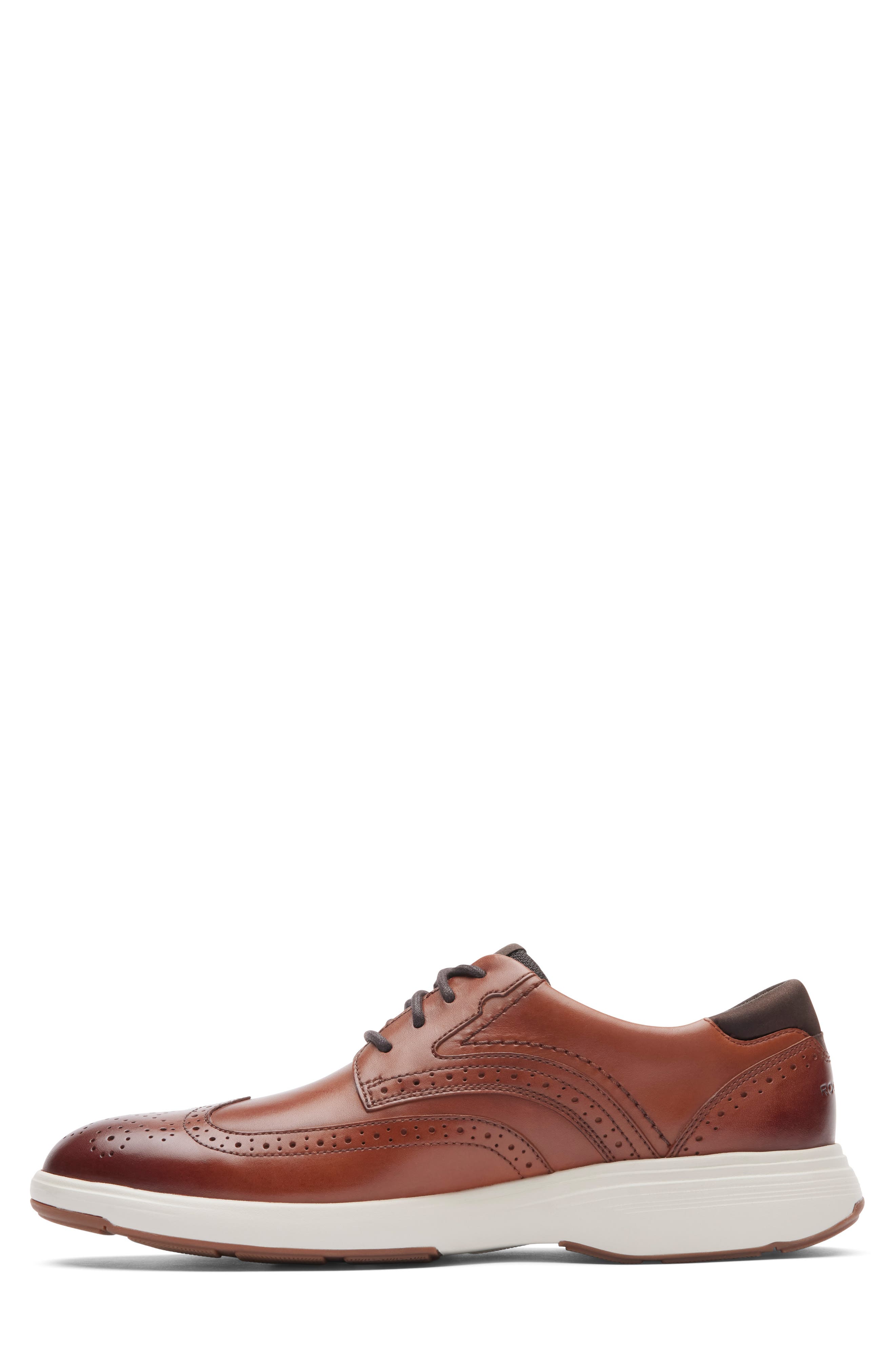 Noah Wingtip Leather Derby, Alternate, color, NEW BROWN