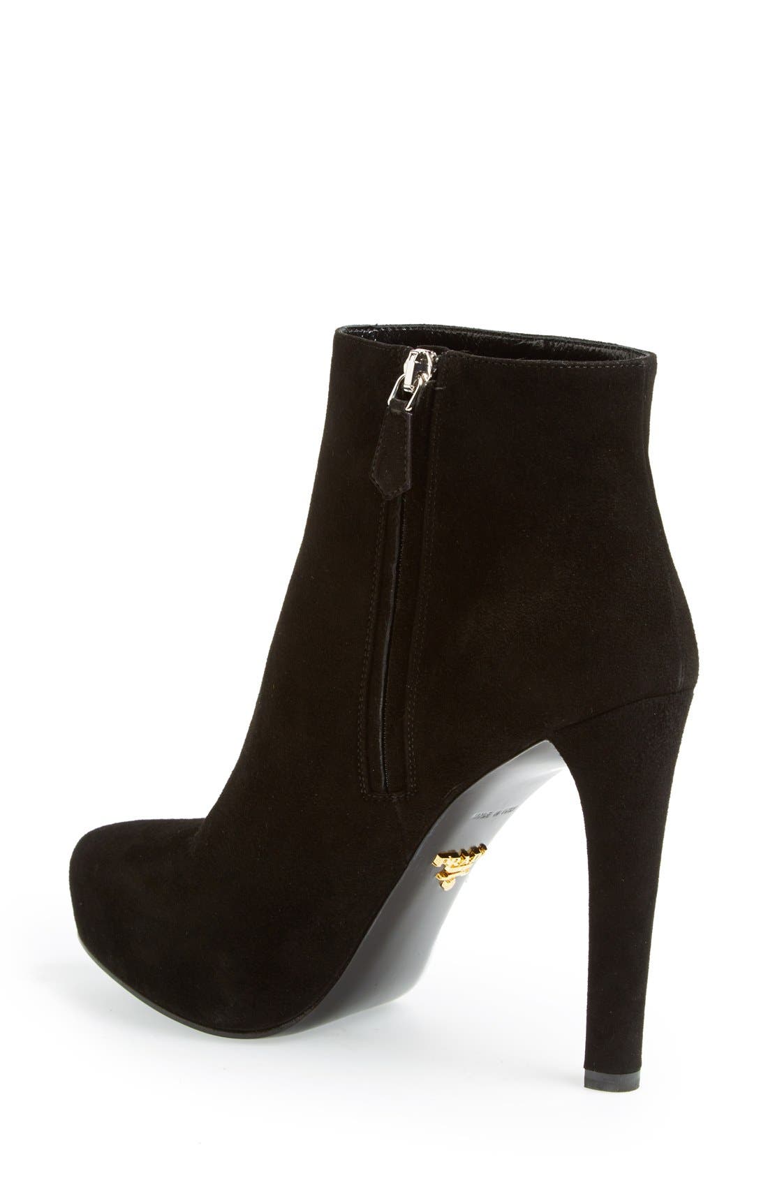 Prada Platform Bootie, Alternate, color, 