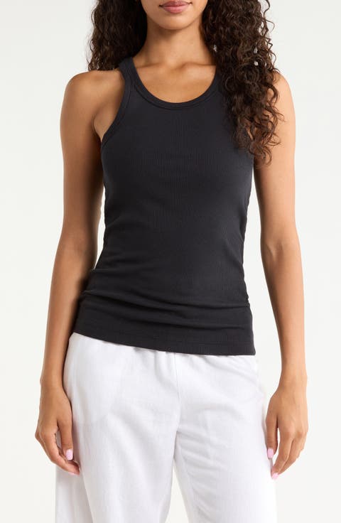 Surfside Stretch Organic Cotton Rib Tank