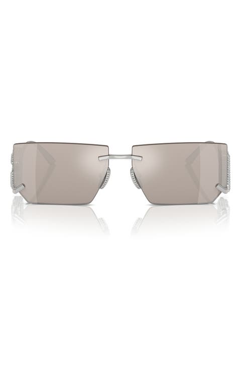 60mm Rectangular Sunglasses
