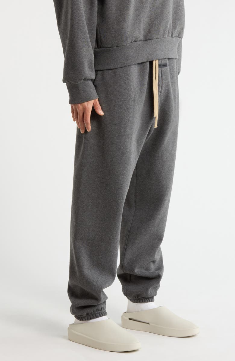 Fear of God Essentials Classic Fleece Sweatpants, Alternate, color, Charcoal Heather