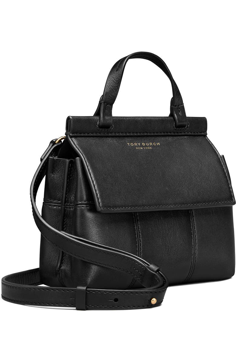 Tory Burch Block T Mini Satchel, Alternate, color,